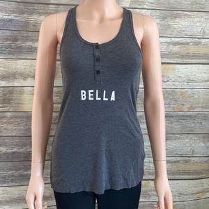 Wild fox Grey “Bella” Tank Top NWT